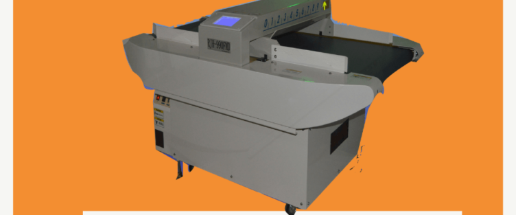 Needle Detector Conveyor Type Audio Visual Detection Textile Bangladesh